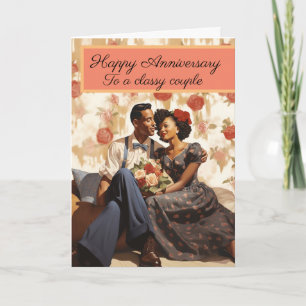Classy Couple Anniversary Card
