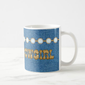 Classy Cowgirl Denim MUG