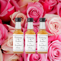 Classy Custom Wedding Names Elegant Mini