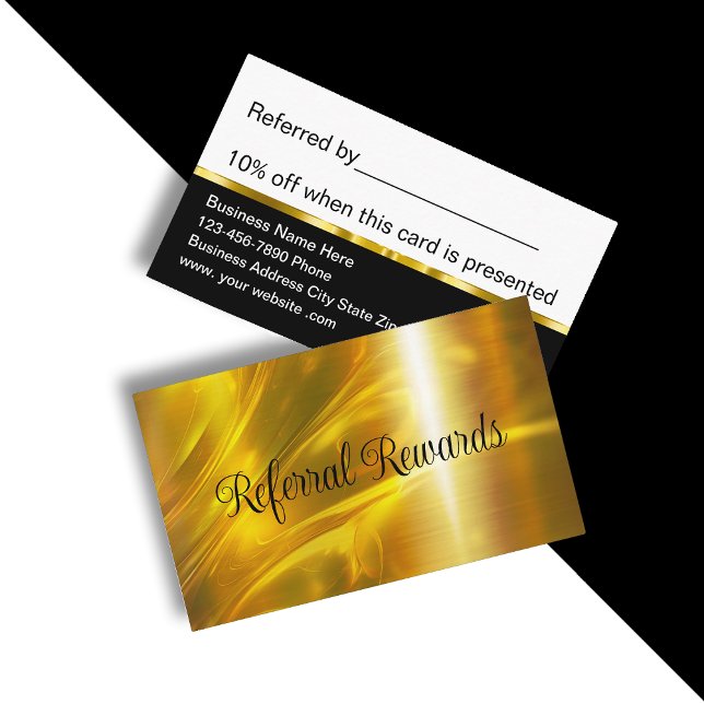 Classy Customer Referral Rewards Cards (Creator Uploaded)