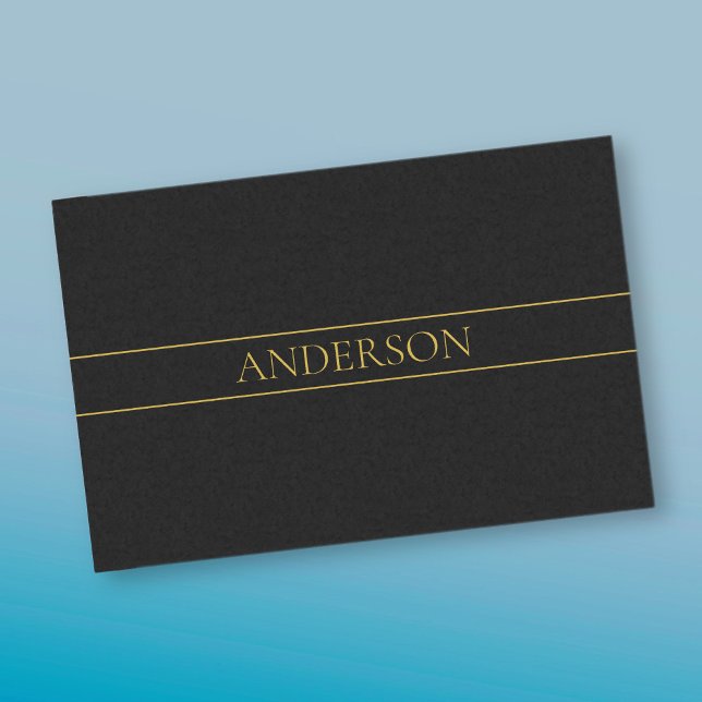 Classy Customisable Gold Text & Lines Tissue Paper (Creator Uploaded)