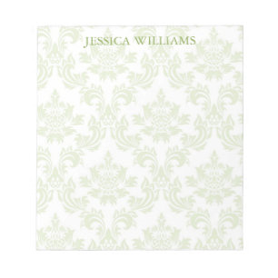 Classy Damask Notepad