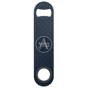 Classy Dark Blue Personalised