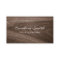 Classy dark oak wood grain professional profile