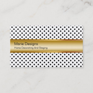 Classy Decorating Business Cards