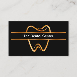 Classy Dentist Office New Business Cards