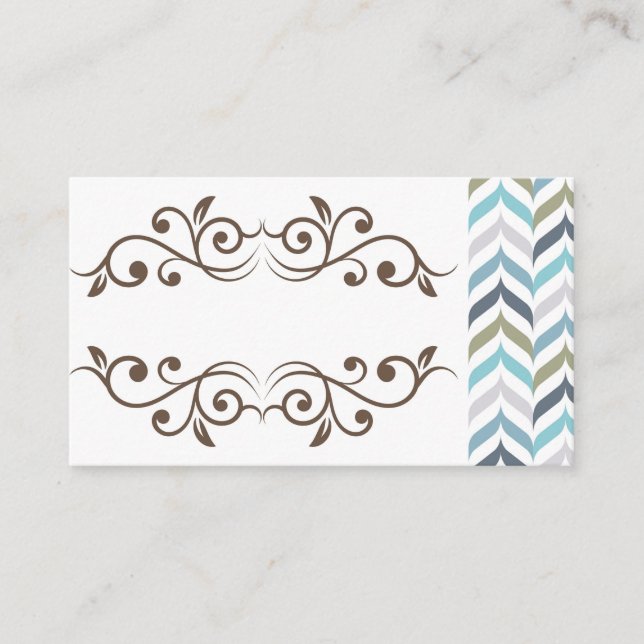 Classy Design Business Cards (Front)