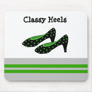 Classy Designer Heels Mouse Mat
