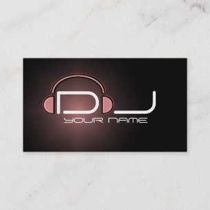 Classy DJ Business Card