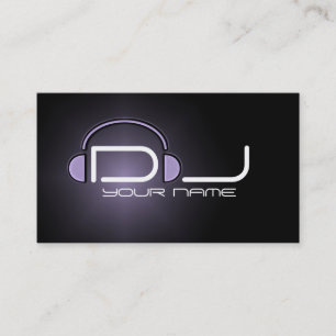 Classy DJ Business Card