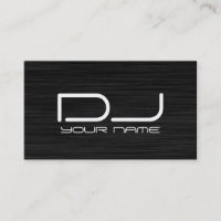Classy DJ Business Card
