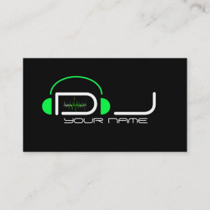 Classy DJ Business Card