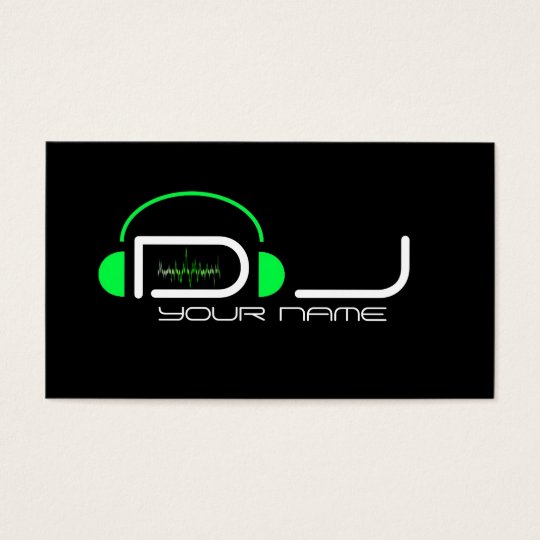 Classy DJ Business Card