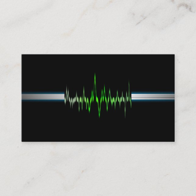 Classy DJ Business Card (Front)