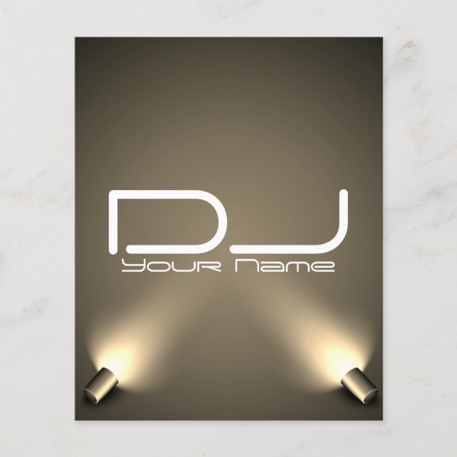 Classy DJ Party Flyer (Front)