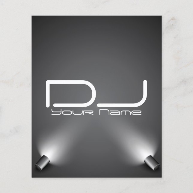 Classy DJ Party Flyer (Front)