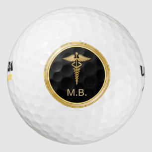 Classy Doctor Theme Golf Balls