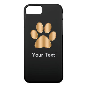 Classy Dog Paw Print iPhone 8/7 Case