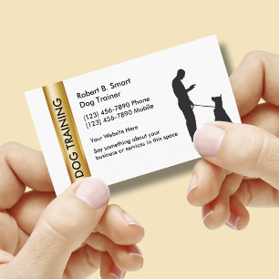 Classy Dog Training Business Cards