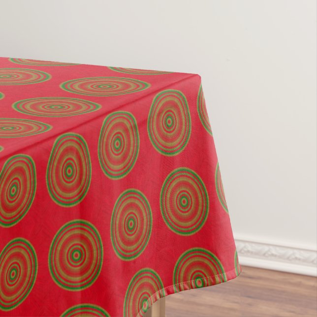 Classy Dots Pattern Tablecloth (In Situ)