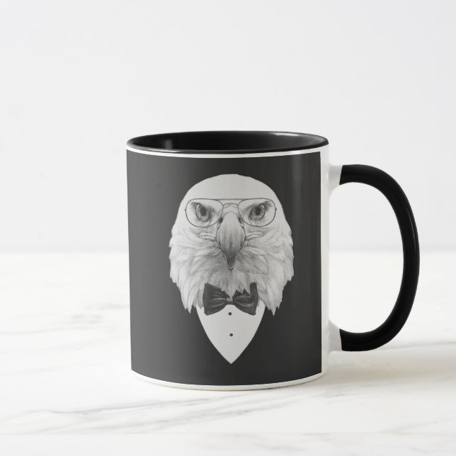 Classy Eagle Portrait Mug (Right)