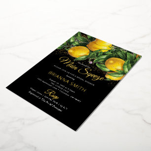 Classy Elegant Lemon Bridal Shower Real