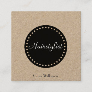 Classy elegant luxury stylish cover square business card