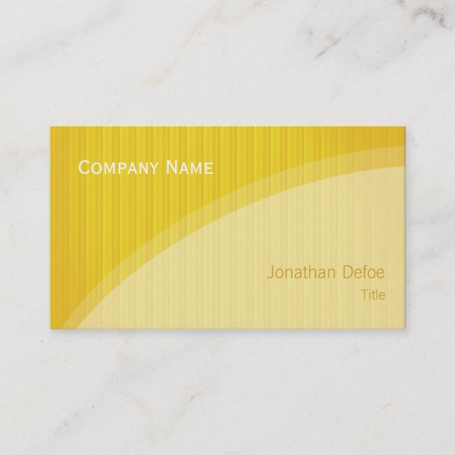 Classy Elegant Professional Business Card (Front)