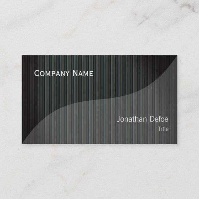 Classy Elegant Professional Business Card (Front)