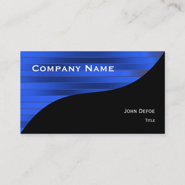 Classy Elegant Professional Business Card (Front)