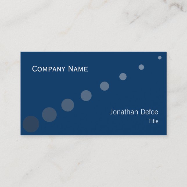 Classy Elegant Professional Business Card (Front)