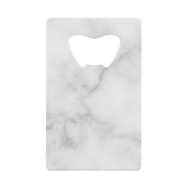 Classy Elegant White Marble Pattern (Front)