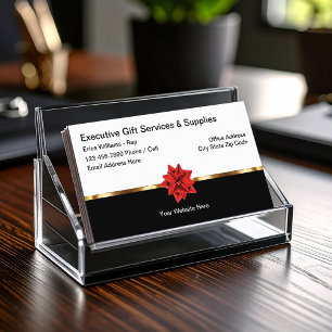 Classy Executive Gift Services Business Cards