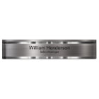 Classy Executive Gift Silver Tone Desk Name Plate