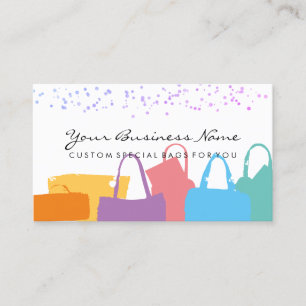 Classy Fashion Independant consultant Bags Business Card