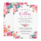 Classy Floral Blossom Watercolor Flowers Wedding