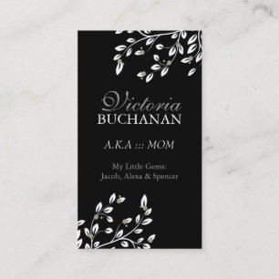 Classy Floral Mummy Card