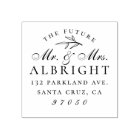 Classy Future Mr Mrs Name Wedding Return Address