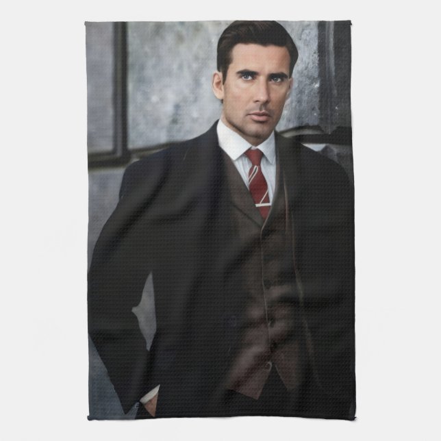 Classy Gentleman kitchen towel (Vertical)