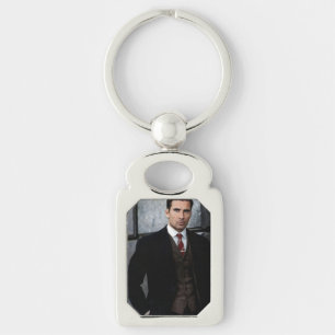 Classy Gentleman metal keychain