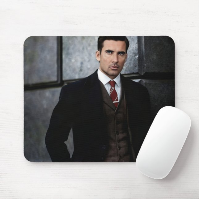 Classy Gentleman mouse mat (With Mouse)