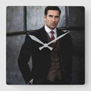 Classy Gentleman wall clock