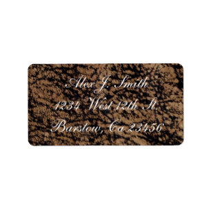 Classy Genuine Leather Designer Label