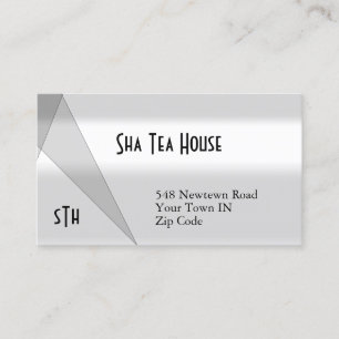 Classy Geometric Business Card