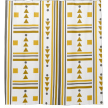 Classy Geometric Design | Shades of Goldish Yellow