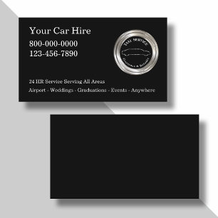 Classy Glossy Taxi Profile Cards