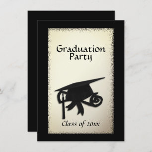 Classy Graduation Party Invitation