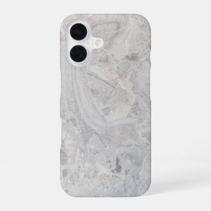 Classy Grey Marble iPhone 16 Case