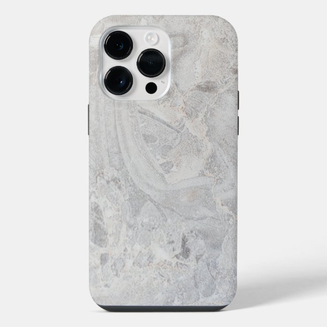 Classy Grey Marble iPhone Case (Back)