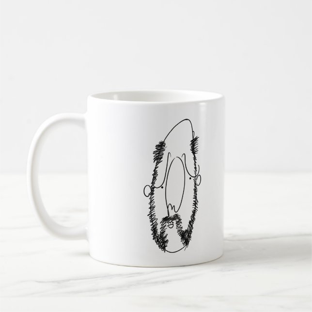 Classy guy coffee mug (Left)